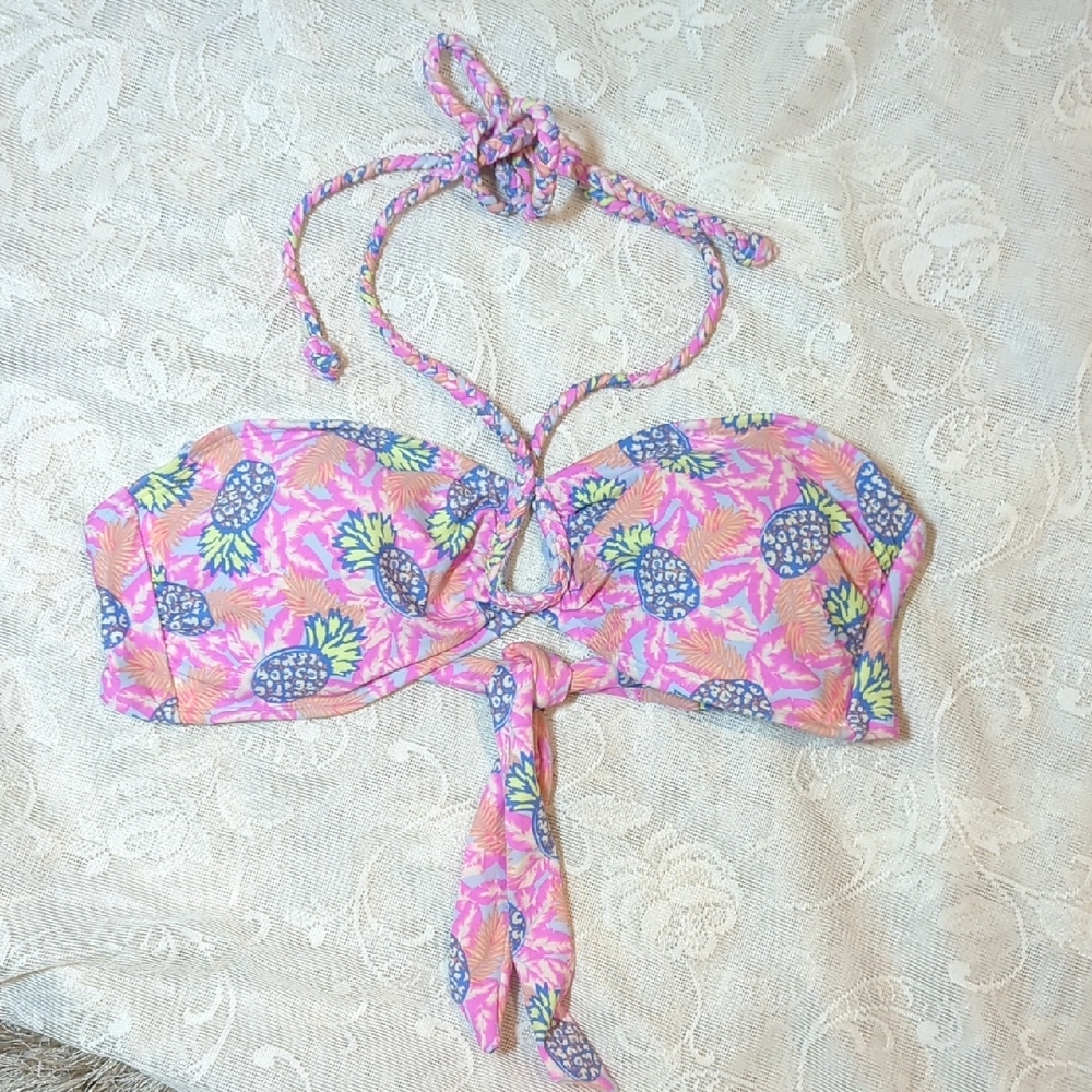 AMERICAN EAGLE NEW WITH TAGS PINK BIKINI TOP MEDIUM